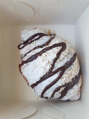 Chocolate babka $6.50 at Mister Nice Guy's Bakeshop in Ascot Vale