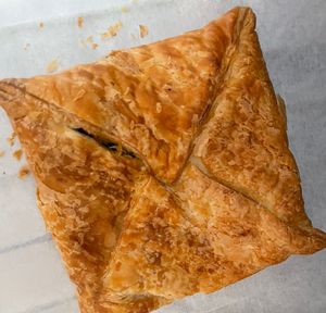 Spinach and feta pastry  at Mister Nice Guy's Bakeshop in Ascot Vale