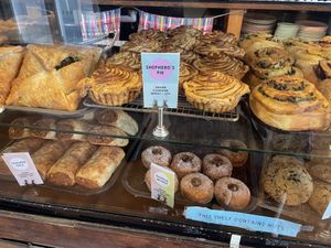 Some of the many choices at Mister Nice Guy   at Mister Nice Guy's Bakeshop in Ascot Vale
