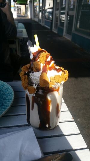 cruncholla shake at Mister Nice Guy's Bakeshop in Ascot Vale