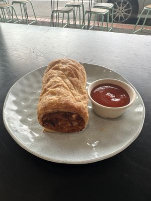 Sausage roll  at Mister Nice Guy's Bakeshop in Ascot Vale