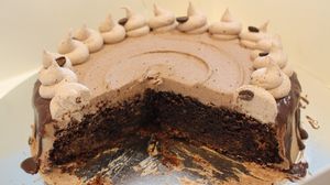 A cake we ordered for a birthday at Mister Nice Guy's Bakeshop in Ascot Vale