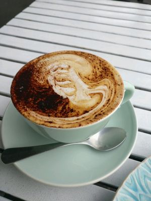 cashew milk at Mister Nice Guy's Bakeshop in Ascot Vale