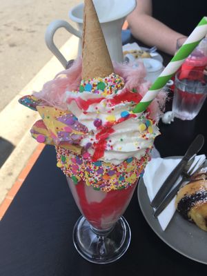 Unicorn shake at Mister Nice Guy's Bakeshop in Ascot Vale