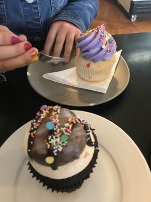 Mmmm cupcakes at Mister Nice Guy's Bakeshop in Ascot Vale