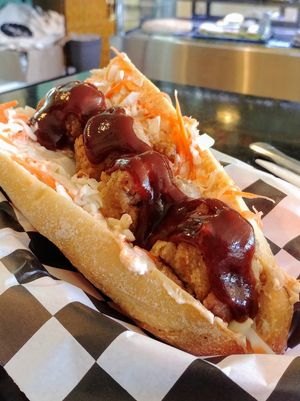 Sriracha sub

 at Mister Nice Guy's Bakeshop in Ascot Vale