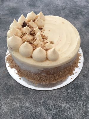 Carrot cake at Mister Nice Guy's Bakeshop in Ascot Vale
