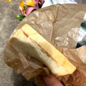 Peanut butter sandwich makes you happy. at Tomachisandwich in Toyama