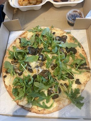 Umami mushroom pizza   at Plantiful Superfoods - Capitol Hill in Seattle