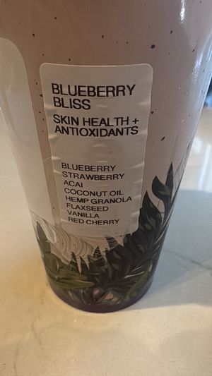 Blueberry bliss  at Plantiful Superfoods - Capitol Hill in Seattle