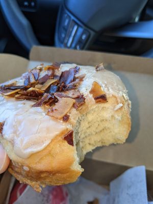 Maple Bacon Donut at Sweet Theory Baking Co. in Jacksonville