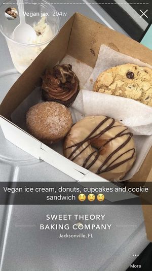 They make their own ice cream!   at Sweet Theory Baking Co. in Jacksonville