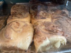 Cinnamon bun  at Sweet Theory Baking Co. in Jacksonville