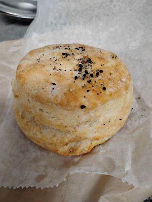 Everything biscuits  at Sweet Theory Baking Co. in Jacksonville