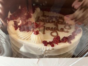 Red velvet cake at Sweet Theory Baking Co. in Jacksonville