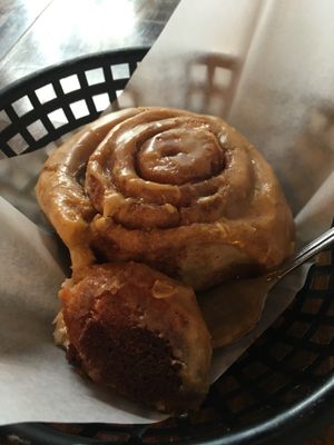 Pumpkin Cinnamon Roll at Sweet Theory Baking Co. in Jacksonville