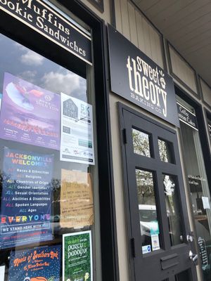 Welcome all at Sweet Theory Baking Co. in Jacksonville