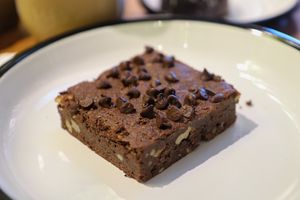 brownie at Wild & The Moon in Doha