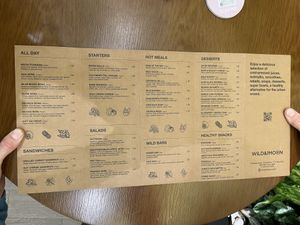 Full menu  at Wild & The Moon in Doha