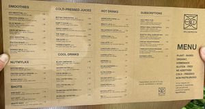 Full menu 2   at Wild & The Moon in Doha