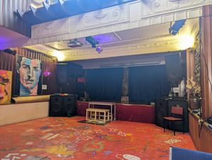 Stage at Yours in Dunedin