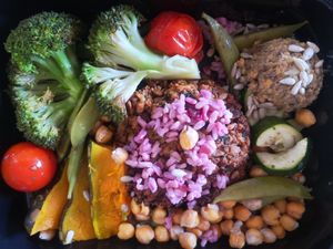 Buddha Bowl at Slánú Wholefood Kitchen in Malaga