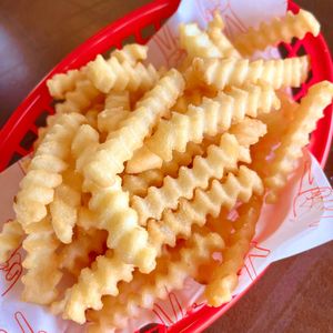 Crinkle Fries  at Dimpsy's Diner in Plymouth