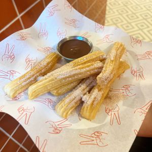 Churros  at Dimpsy's Diner in Plymouth