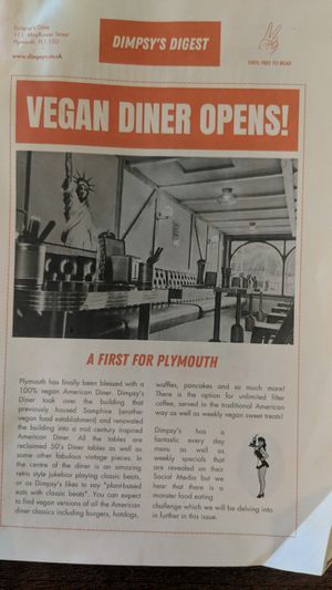  at Dimpsy's Diner in Plymouth
