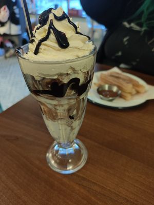 After eight sundae at Dimpsy's Diner in Plymouth