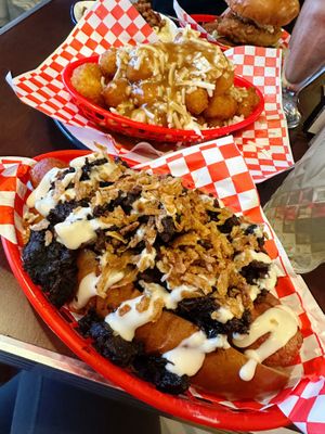 brisket hot dog 🌭   at Dimpsy's Diner in Plymouth