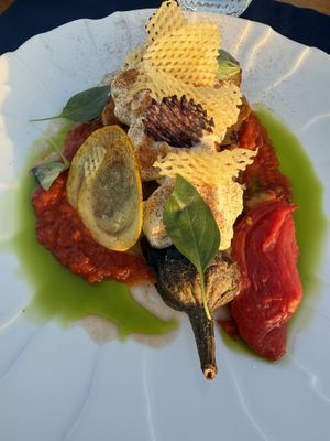 Moussaka  at Amente Restaurant & Cocktail bar in Lefkada