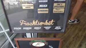 Vegane Auswahl at EISeria Eisdiele in Chieming