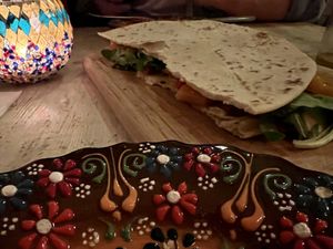 Piadine „Michelle"  at The Rootz Bar in Valletta