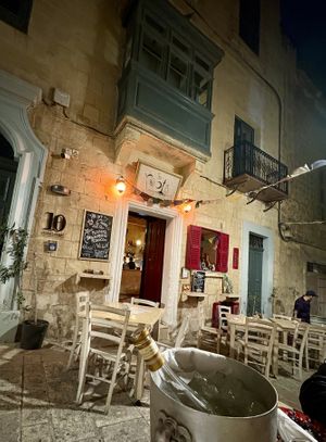   at The Rootz Bar in Valletta