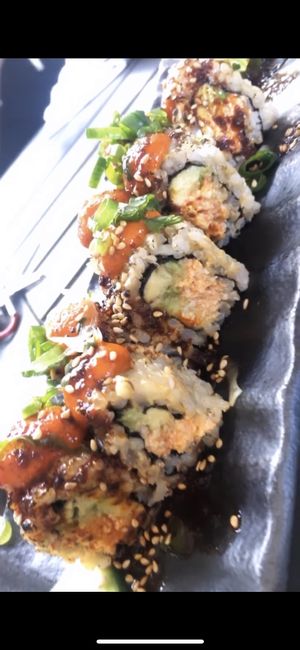 Dynamite roll 🌱 at Rice in Manhattan Beach