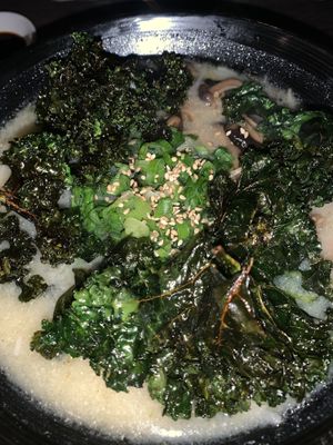 Mushroom ramen   at Rice in Manhattan Beach