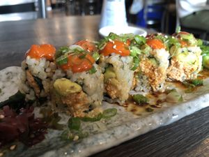 Dynamite roll  at Rice in Manhattan Beach