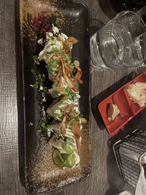 Green Wave roll, definitely recommend!!  at Rice in Manhattan Beach