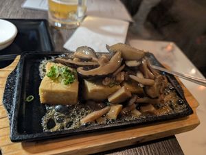 Tofu steak at Rice in Manhattan Beach