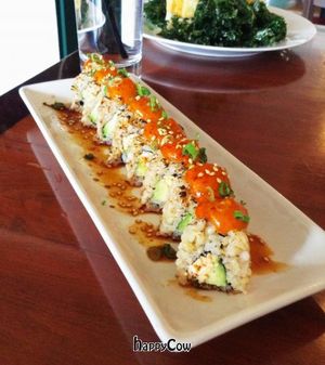 Spicy Dynamite sushi,  the winner for me. at Rice in Manhattan Beach