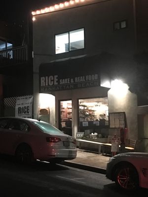 Front of restaurant  at Rice in Manhattan Beach