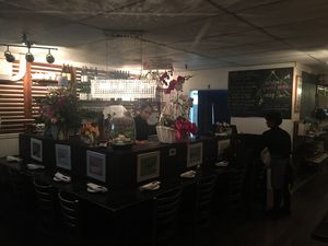 Bar area at Rice in Manhattan Beach