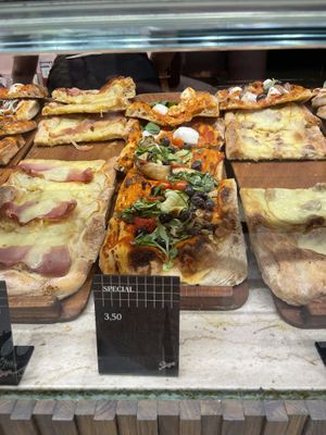 The vegan option   at Biga Genio e Farina in Palermo