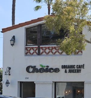 Great chain of juice shops through San Diegp County at Choice Juicery in San Clemente