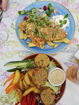 Vegane Hauptspeisen at Carmen in Miedzyzdroje