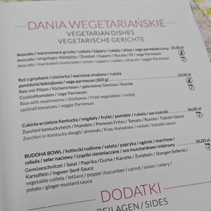 Hauptspeisen at Carmen in Miedzyzdroje