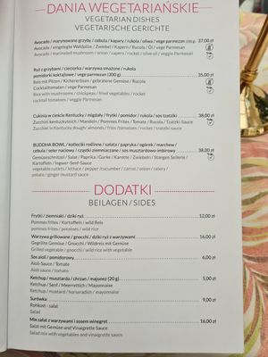 Veggie Options at Carmen in Miedzyzdroje