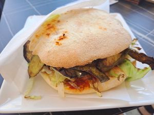 "Puccia salentina" la leggera (vegan) at Martinucci Laboratory in Lecce