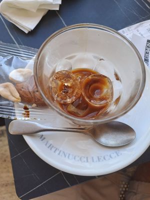 Lecce coffee at Martinucci Laboratory in Lecce